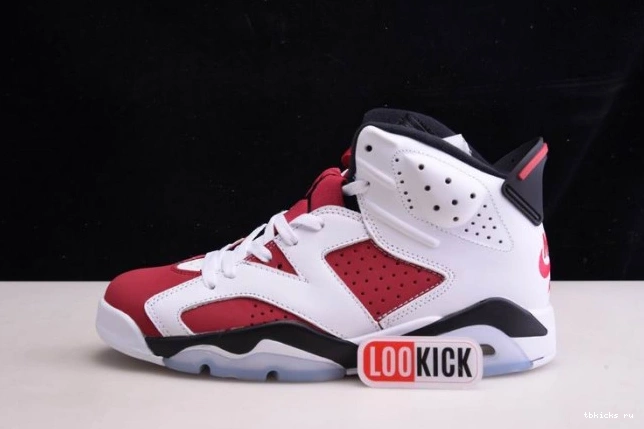 TB JORDAN AIR 6 2021 CT8529-106 RETRO 'CARMINE' 0717